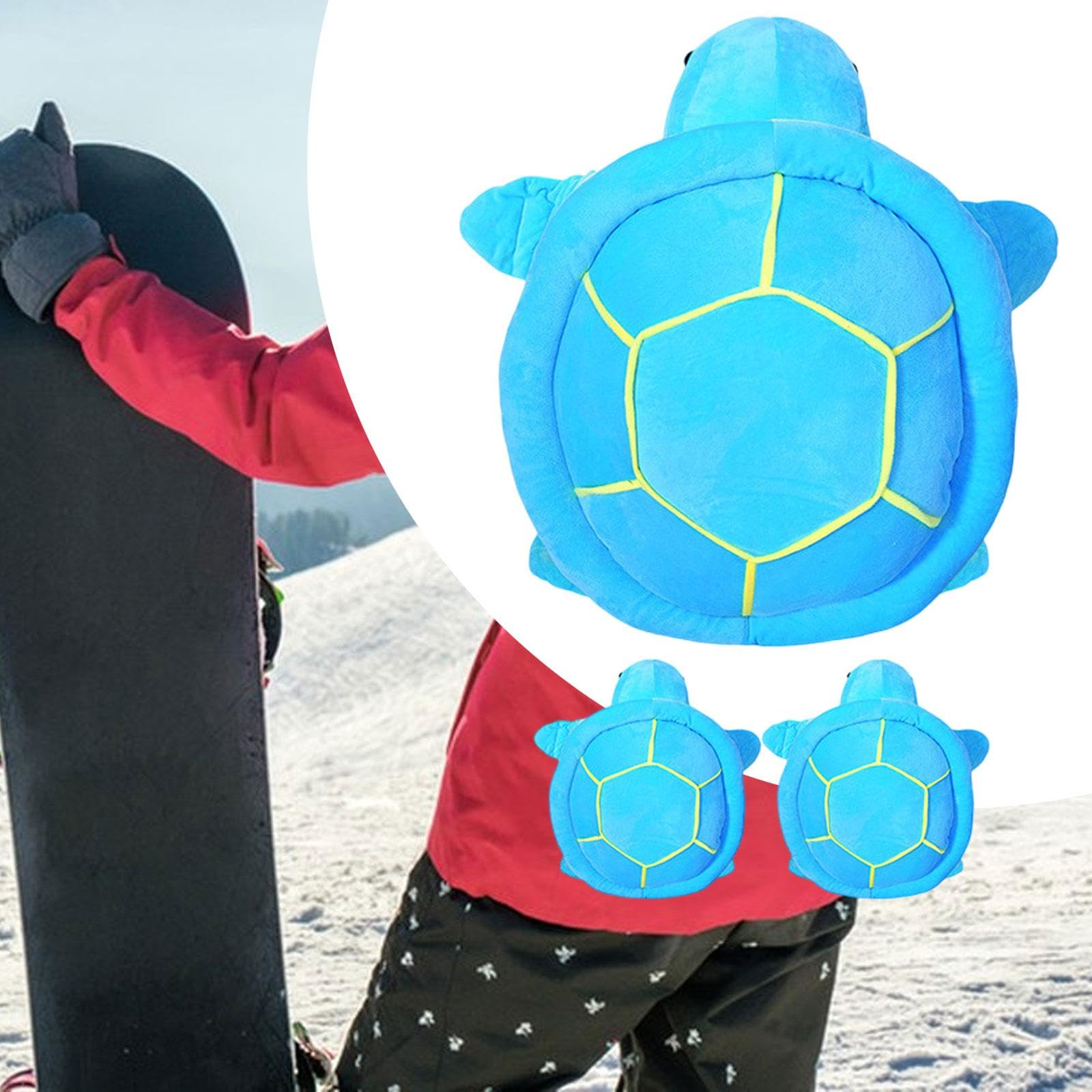 kowaku Snowboarding Hip Pad Ski Protective Gear Soft Adjustable Strap Butt Protector Butt Pad for Single/Double Board Outdoor Sports , L with Knee Pads