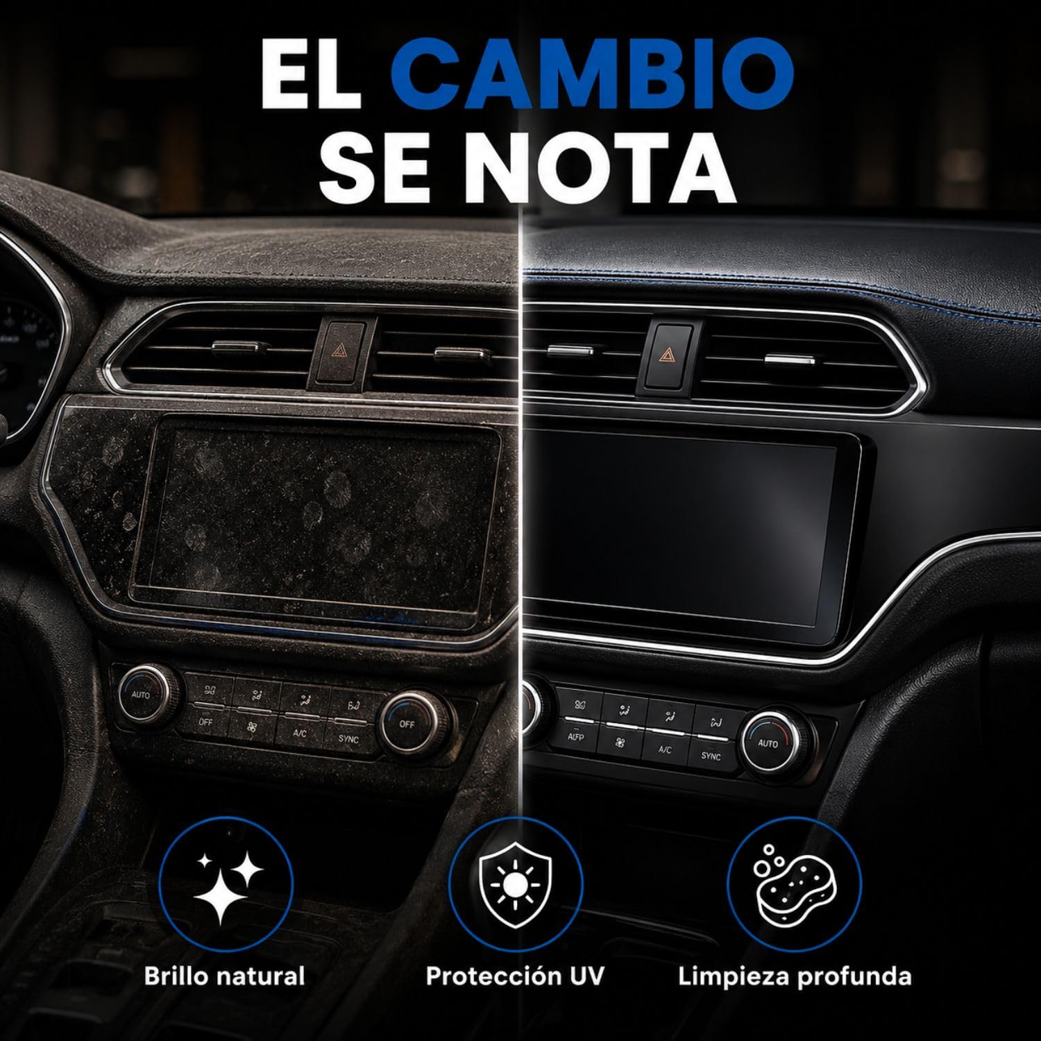 B&C Detailing Pack Interior Premium para Coche, Kit de Limpieza con 11 Piezas, APC, Salpicaderos y Microfibras