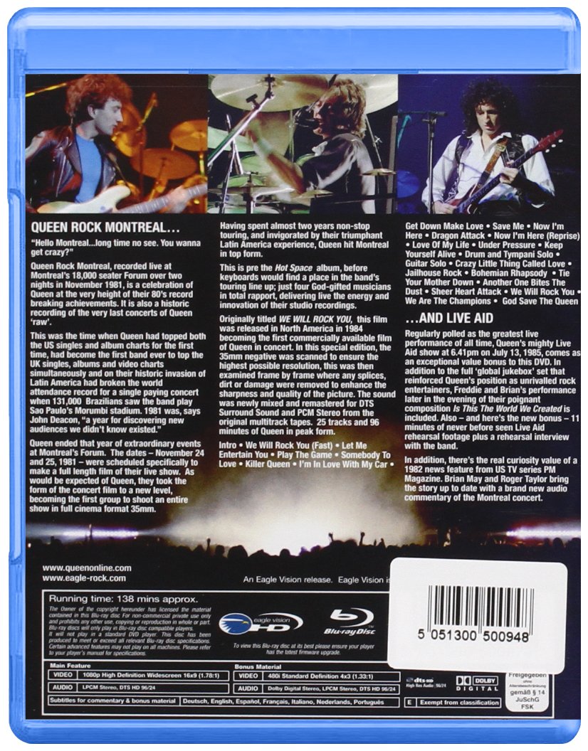 Queen - Rock Montreal & Live Aid