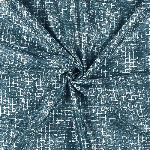 Image of Curtain Door - Raga Home Curtains for Living Room Door Screen for Home 7 Feet |Texture| Ash Blue| Polyester, Pack of 2