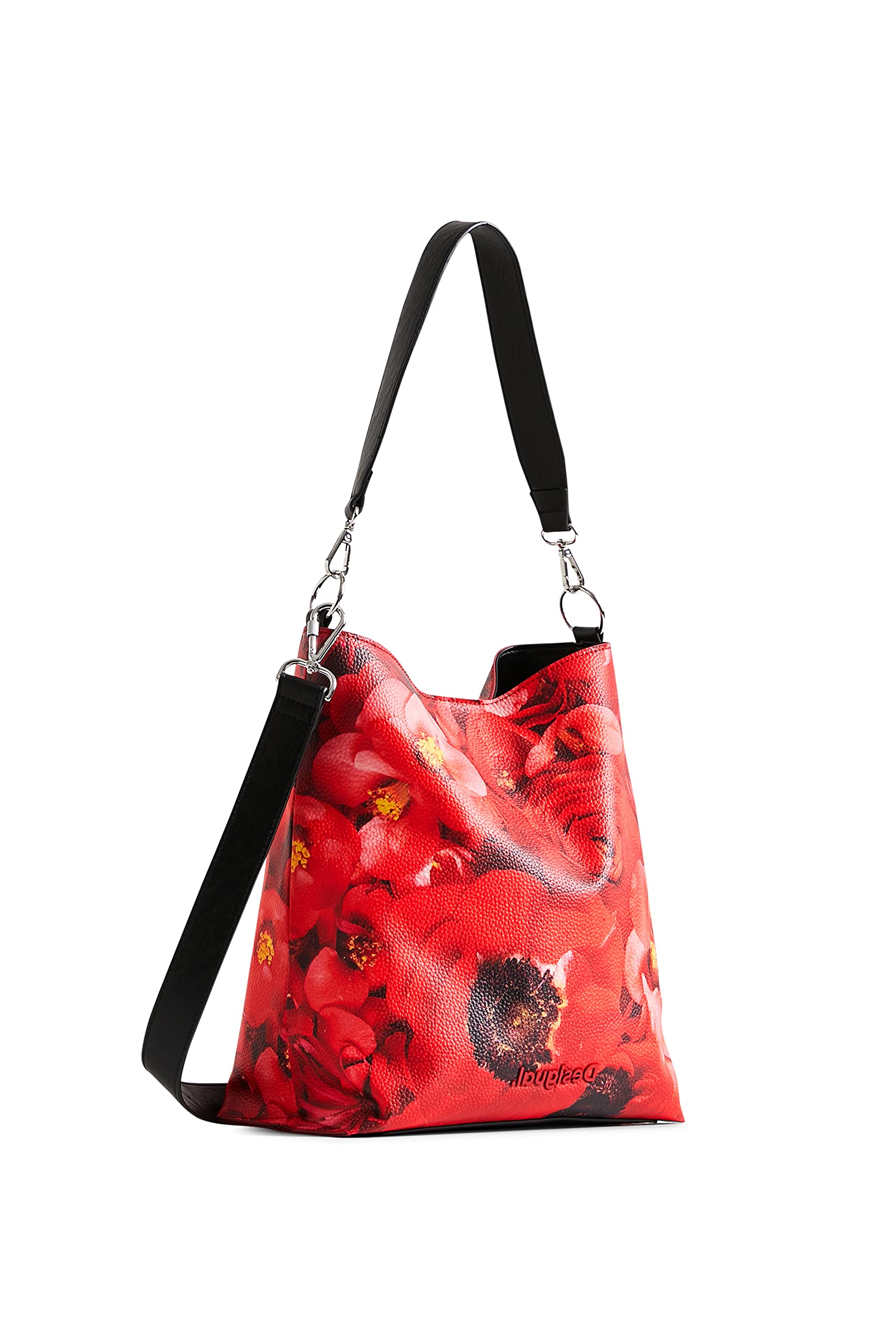 DesigualWomen's BOLS_Imperial Patch Shoulder Bag, Red, One Size