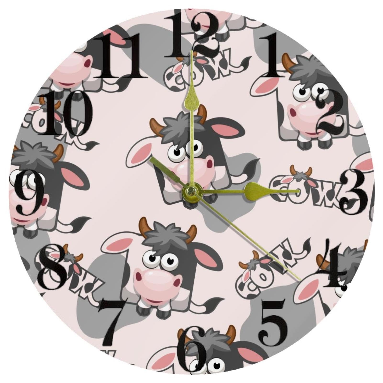 Horloge murale sans tic-tac pour retrouver le sommeil et la concentration