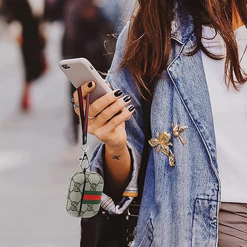 Miniatura 4 de Funda para AirPods Pro 3, compatible con Airpods Pro de 3ª generación, funda protectora de cuero de lujo a prueba de golpes para AirPods Pro 3