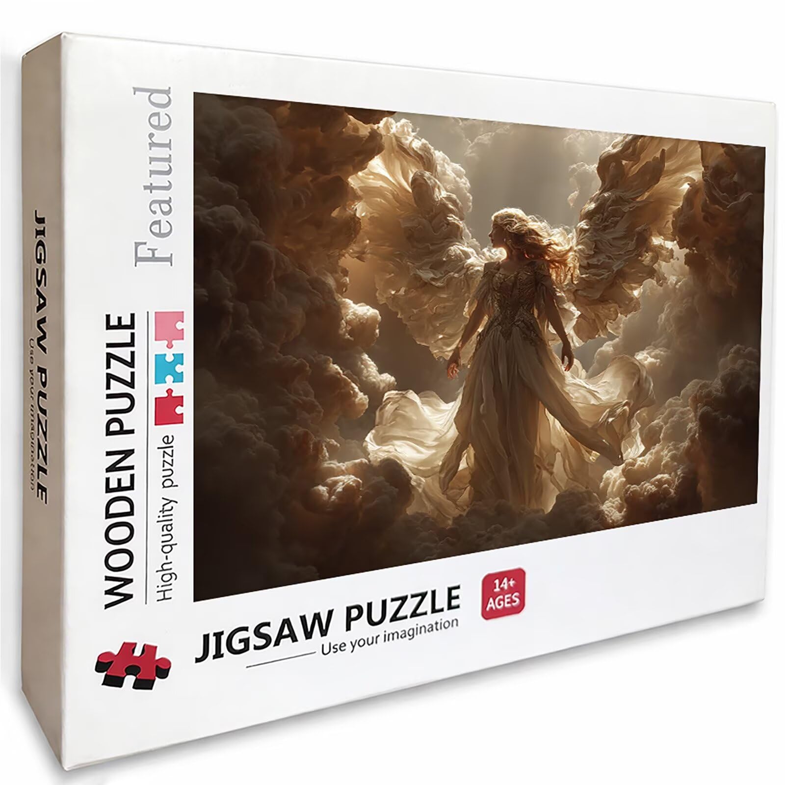 Puzzle Arte con Scatola Cloud, Ala Puzzle Legno 6000 Pezzi Adulti 179x105cm, DIY Classici Gioco, Attività di Intrattenimento ad Alta Difficoltà, Jigsaw Per Tutta La Famiglia, Regalo Donna, S-6120