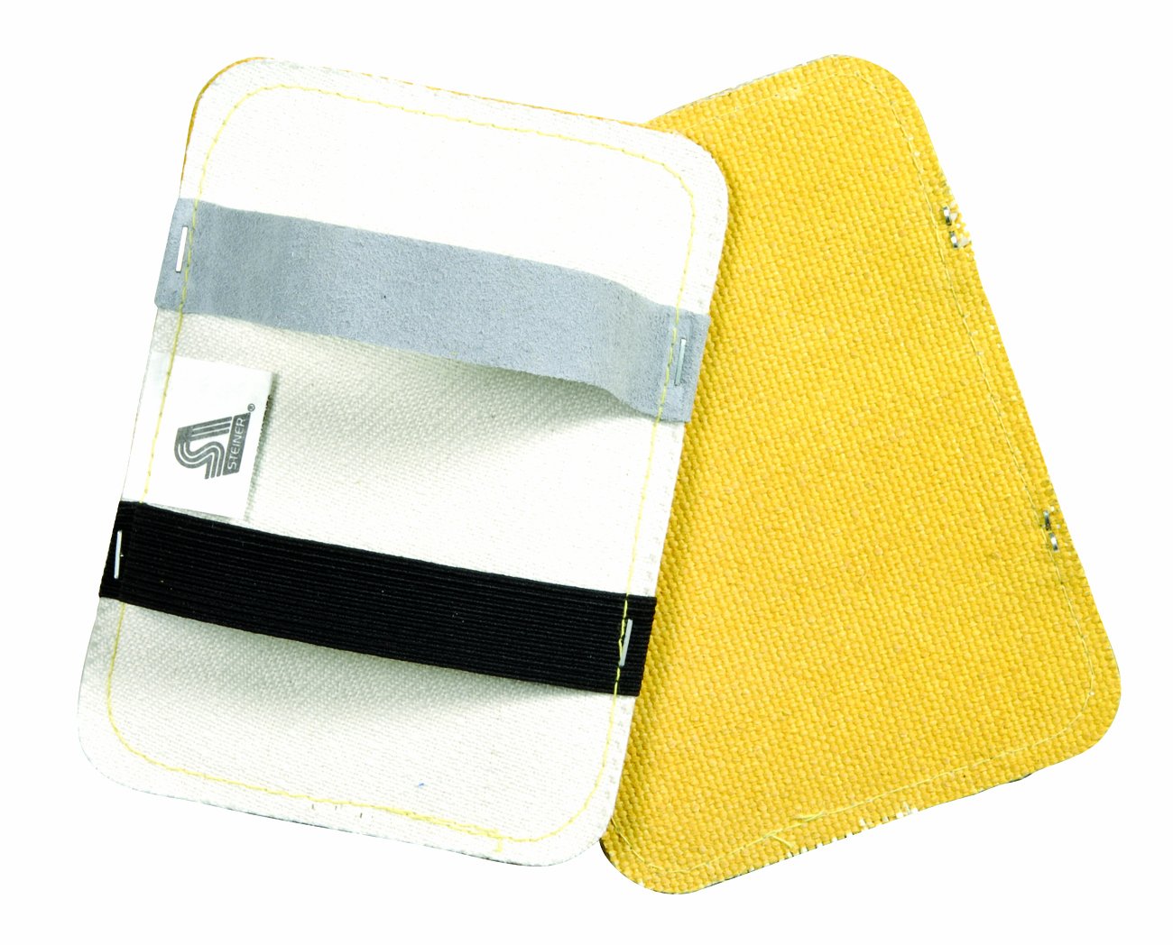 Steiner 15A76PA Inch Double Layer Back Hand Pad, Aluminized Layer Protected By Goldenglass, 5.5-Inch x 7.5-Inch (2-Pack)