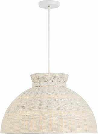 Crystorama Reese 4 Light Matte White Chandelier
