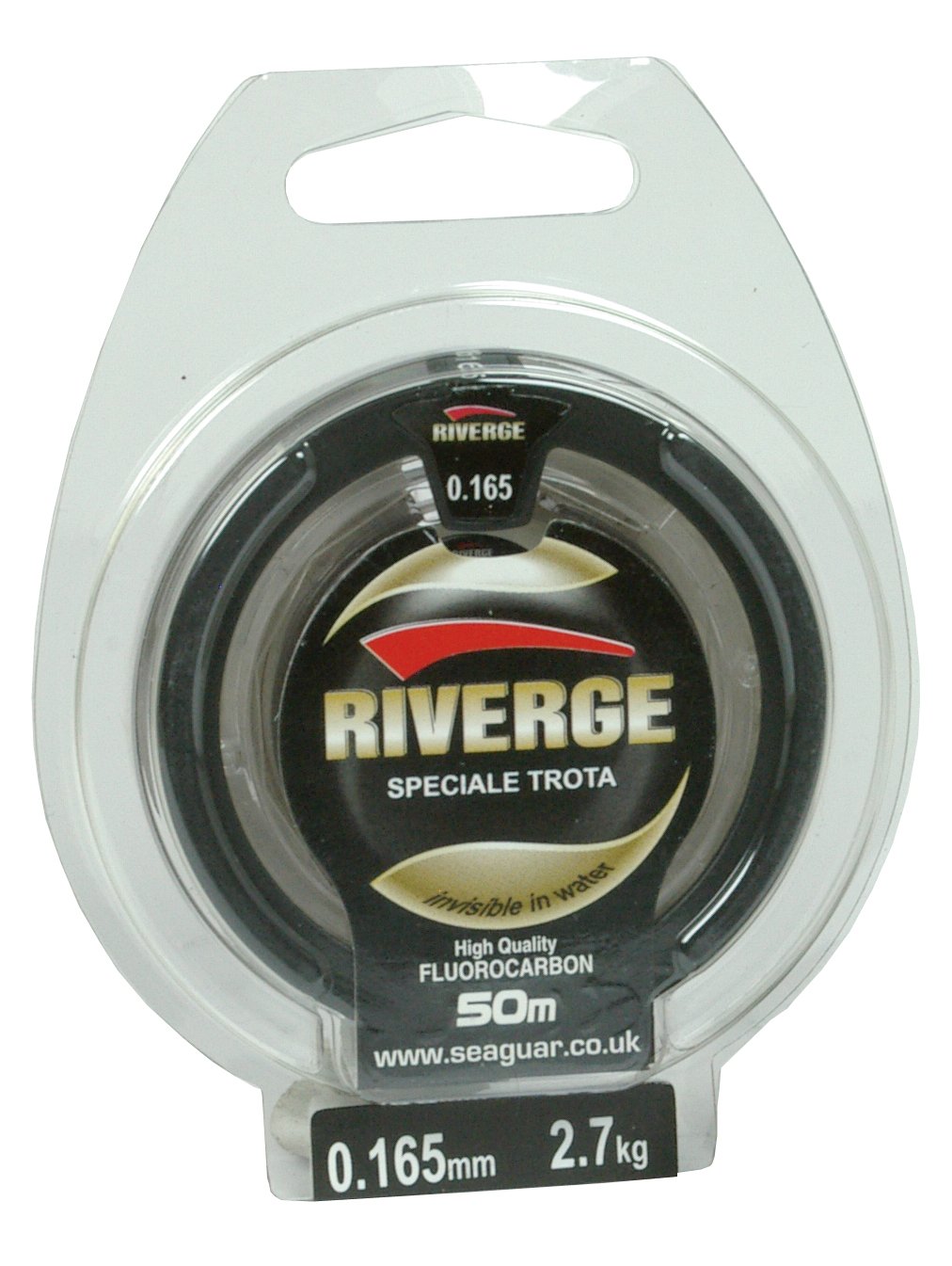 Seaguar Hilos de Pesca Riverge Trota Colmic 0.16 mm 50 m Fluorocarbono Spinning Surfcasting Boloñesa