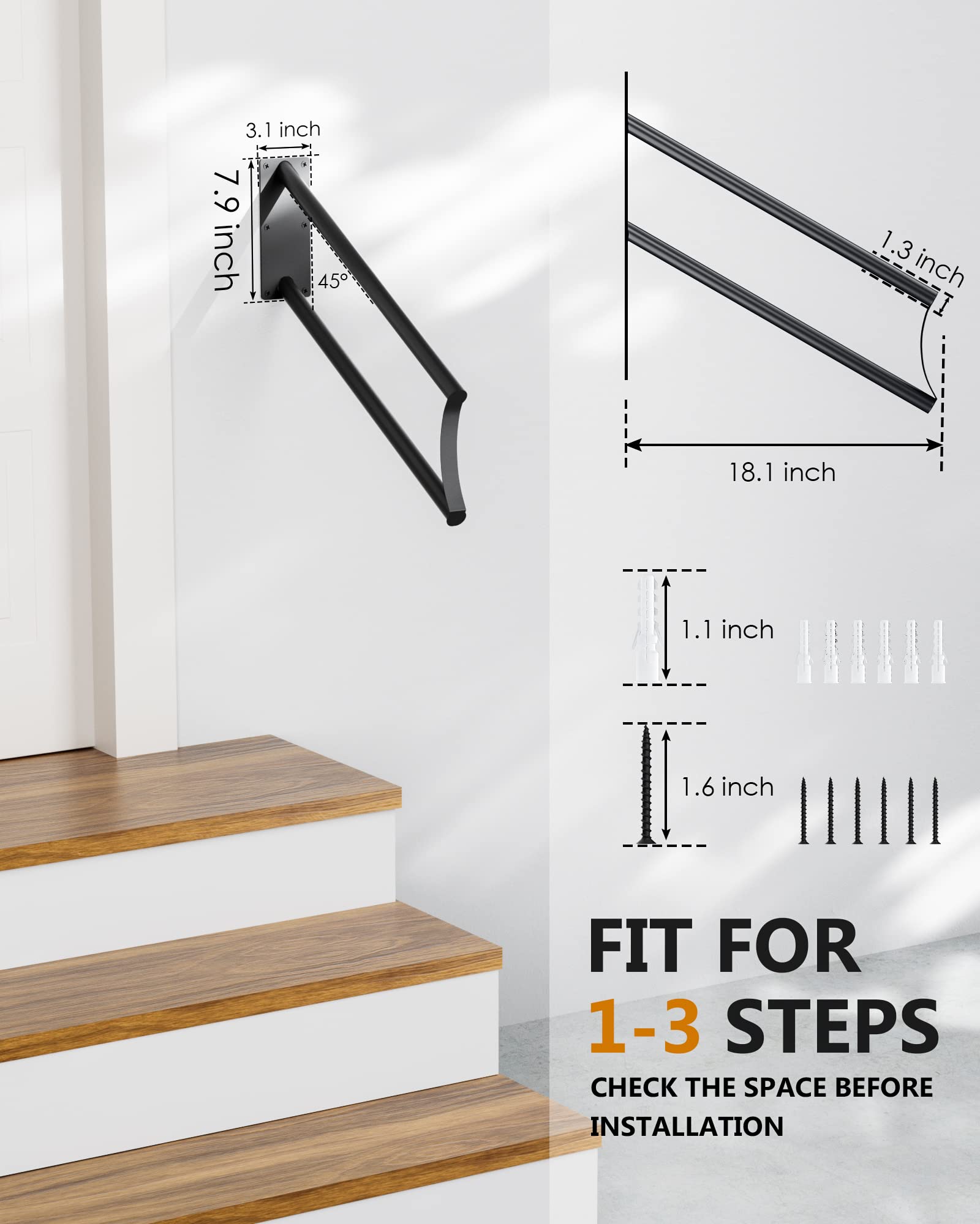 Handy Cap Ramp Hand Railing Handicap Handrails For Steps