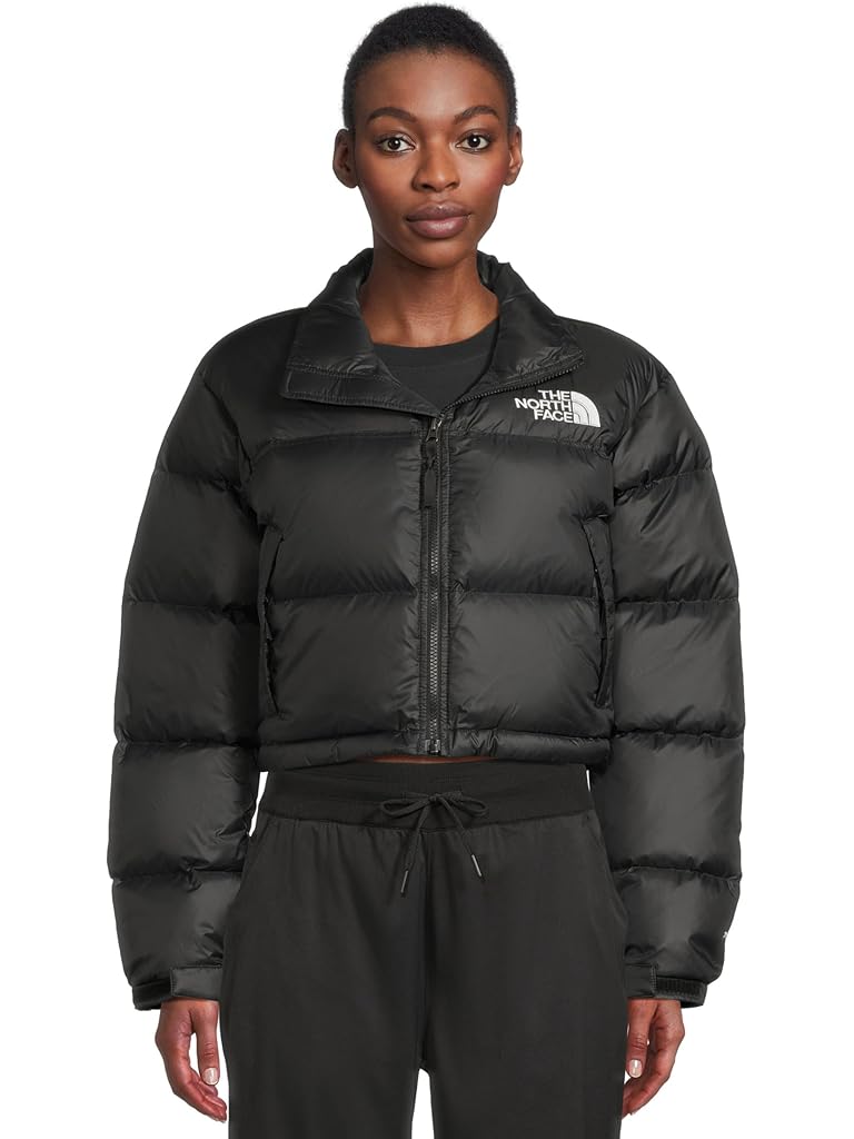 Black The North Face Nuptse Short Jacket