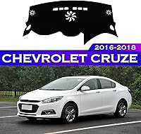 Vista 2 de BORATO Cubierta del salpicadero del automóvil, protector de sombrilla, alfombras, para Chevrolet Cruze 2016-2018 MK2 accesorios