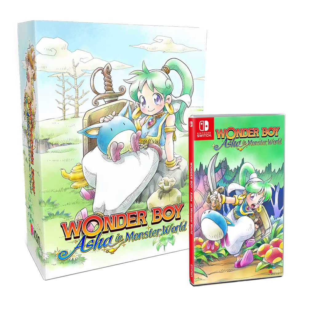 Wonder Boy: Asha in Monster World Collector's Edition - [PEGI] (Nintendo Switch) - LIMITED