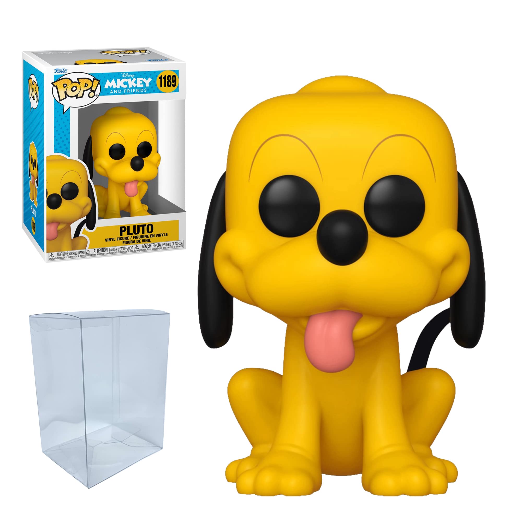 Amazon.com: Disney Classics Pluto #1189 Funko Pop with Protector