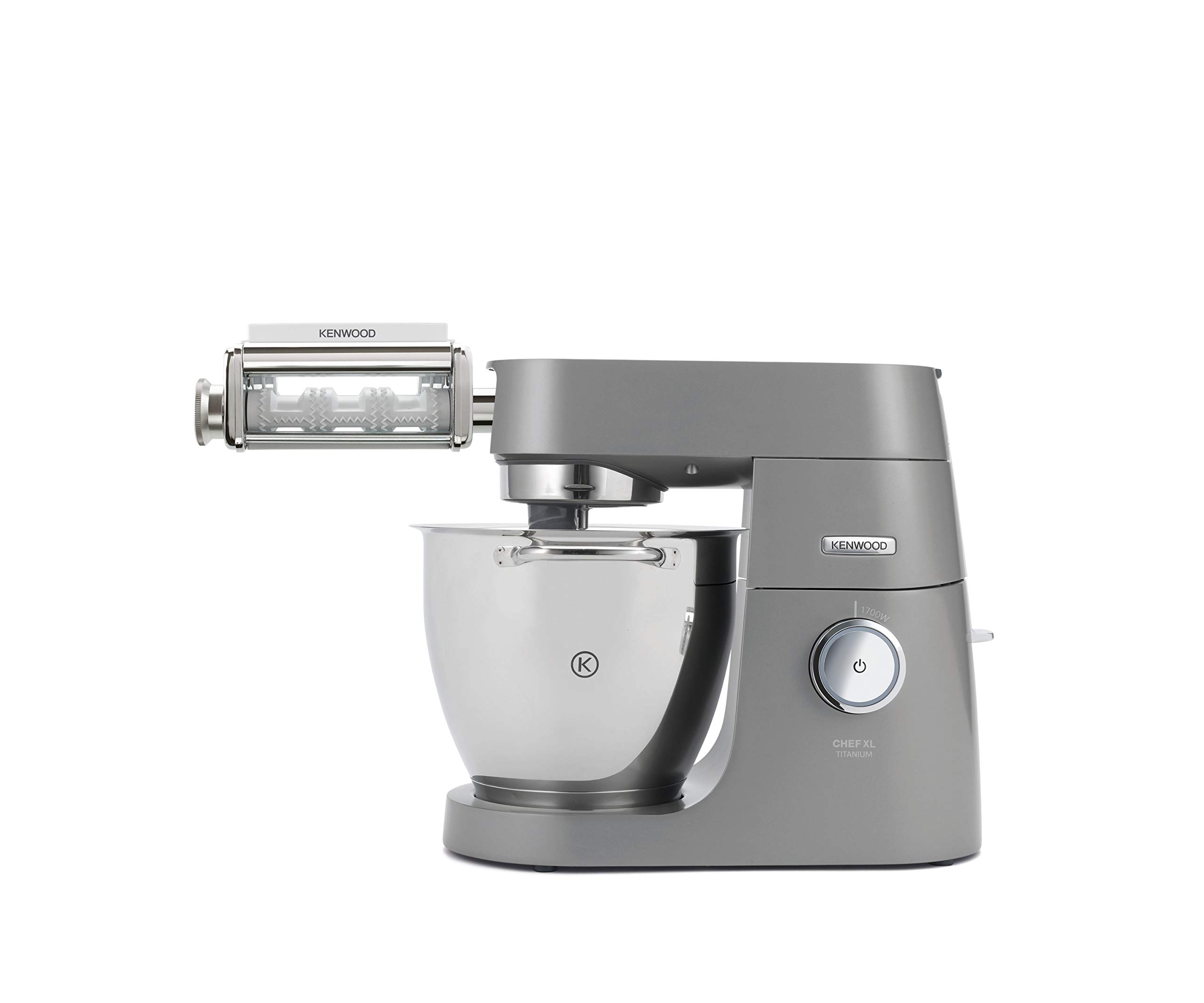 Kenwood Ravioli Maker KAX93.A0ME, Accessorio per Ravioli Fatti in Casa Dolci o Salati, Made in Italy, Accessorio per Impastatrice Planetaria, Incluso pennello per la pulizia e cucchiaio, Acciaio Inox