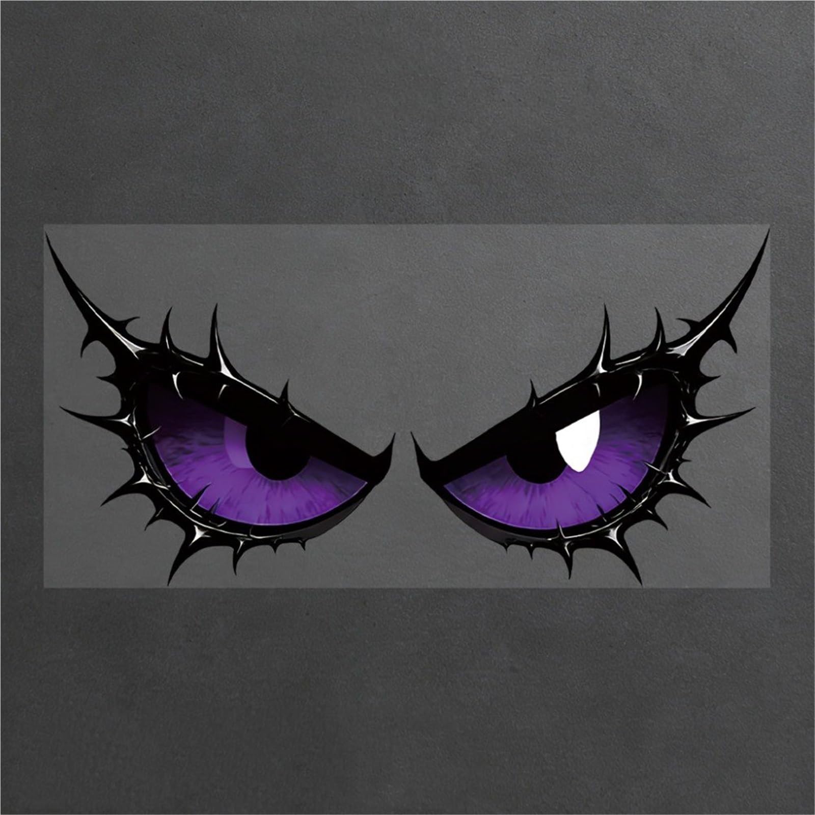 HAfgDJ 1Pc Eye Motorcycle Sticker, Decal for Fuel Tank, Helmet, Fairing Car Rear Windshields Motorcycle