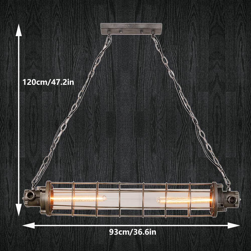 Żyrandol w stylu retro Materiał metalowy Latarnia Shade Nowoczesna przemysłowa lampa wisząca Nadaje się do salonu Retro Jadalnia do nauki Comfortable anniversary