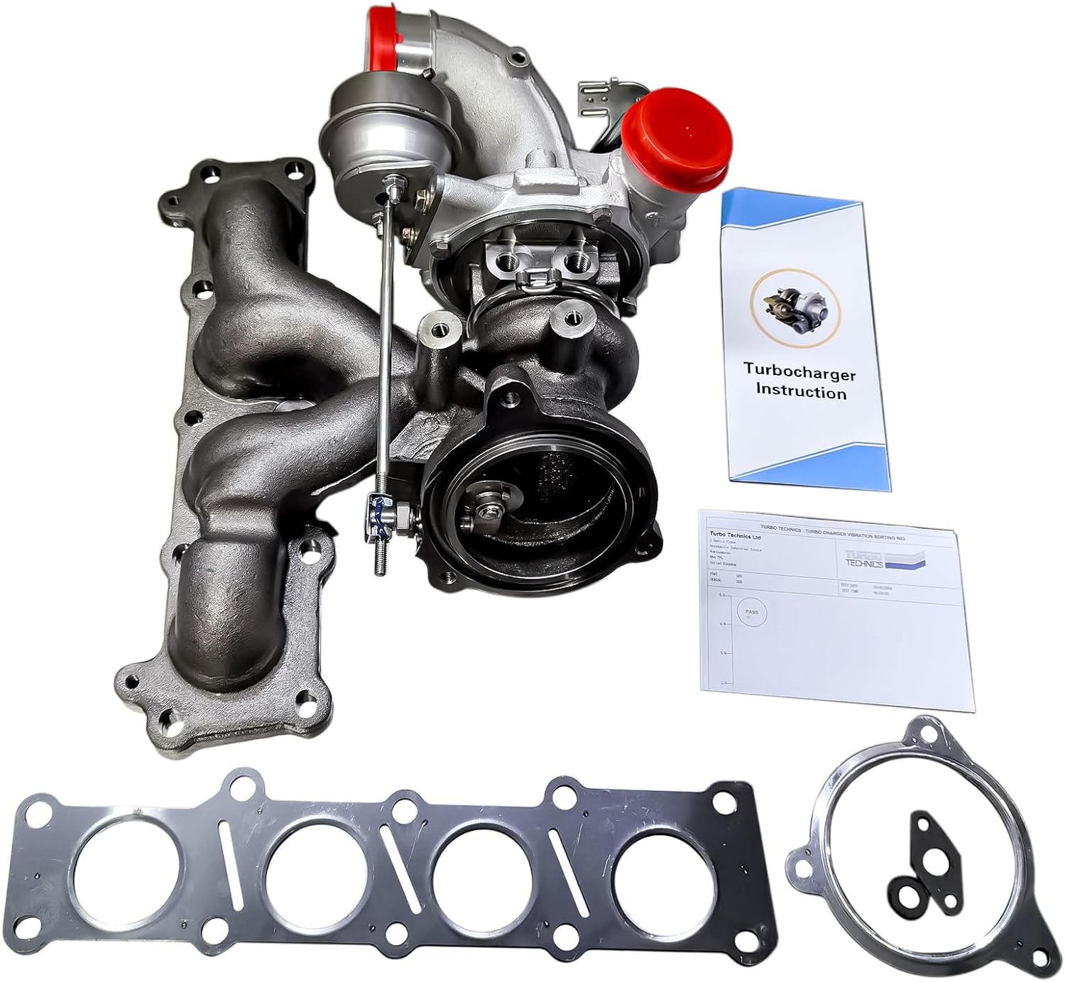 GELUOXI LR049650 Turbocharger Replacement for Land Rover Discovery Sport L550 2.0 / Range Rover Evoque L538 2.0 2014-2017#LR068227 Turbo Charger