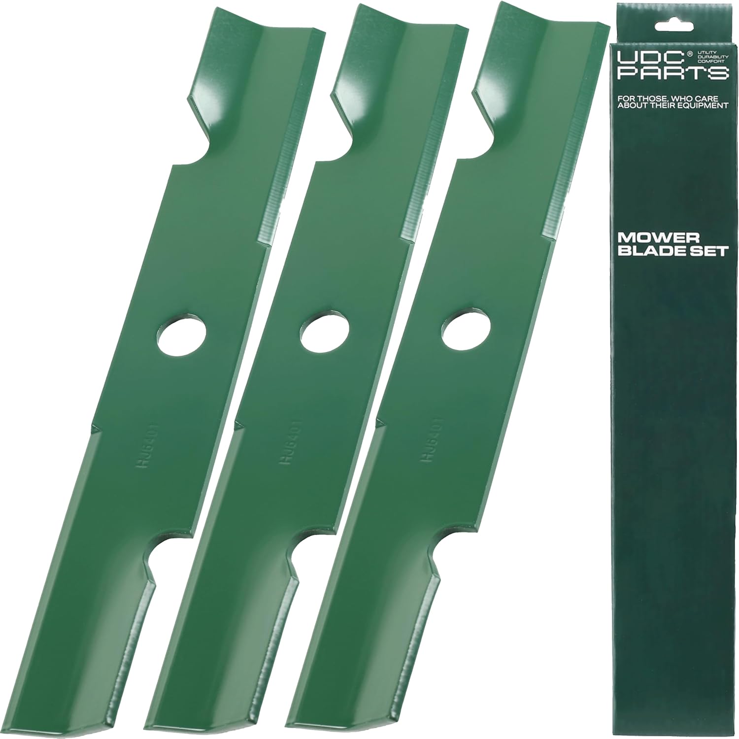 UDC Parts 103-6401 Mower Blades for Exmark 48 Inch Lazer Z HP Turf Tracer Radius E Quest Vantage 103-6401-S Toro 103-6381 103-6381-S 103-6391 103-6391-S 103-6396 103-6396-S/High Lift Mulching /3 Pack