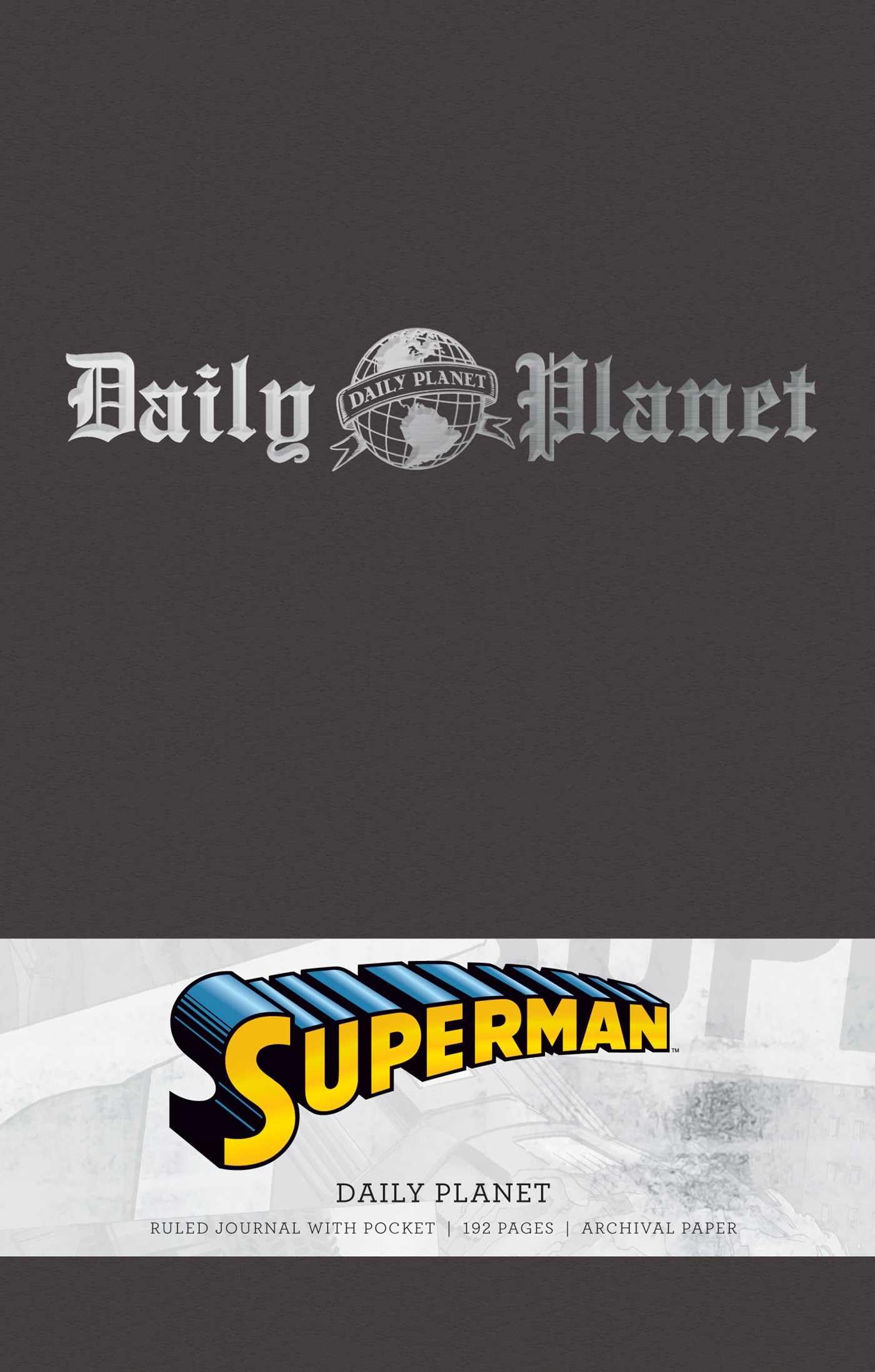 Superman: Daily Planet Hardcover Ruled Journal (Comics), Colour