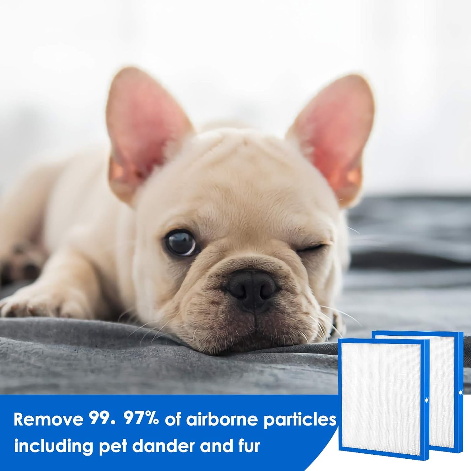 Cabiclean 2 Set Replacement Filter Compatible for HoMedics AF-20 AF-25 AP-20 AP-25 AF-20FL AF-25FL - Image 5