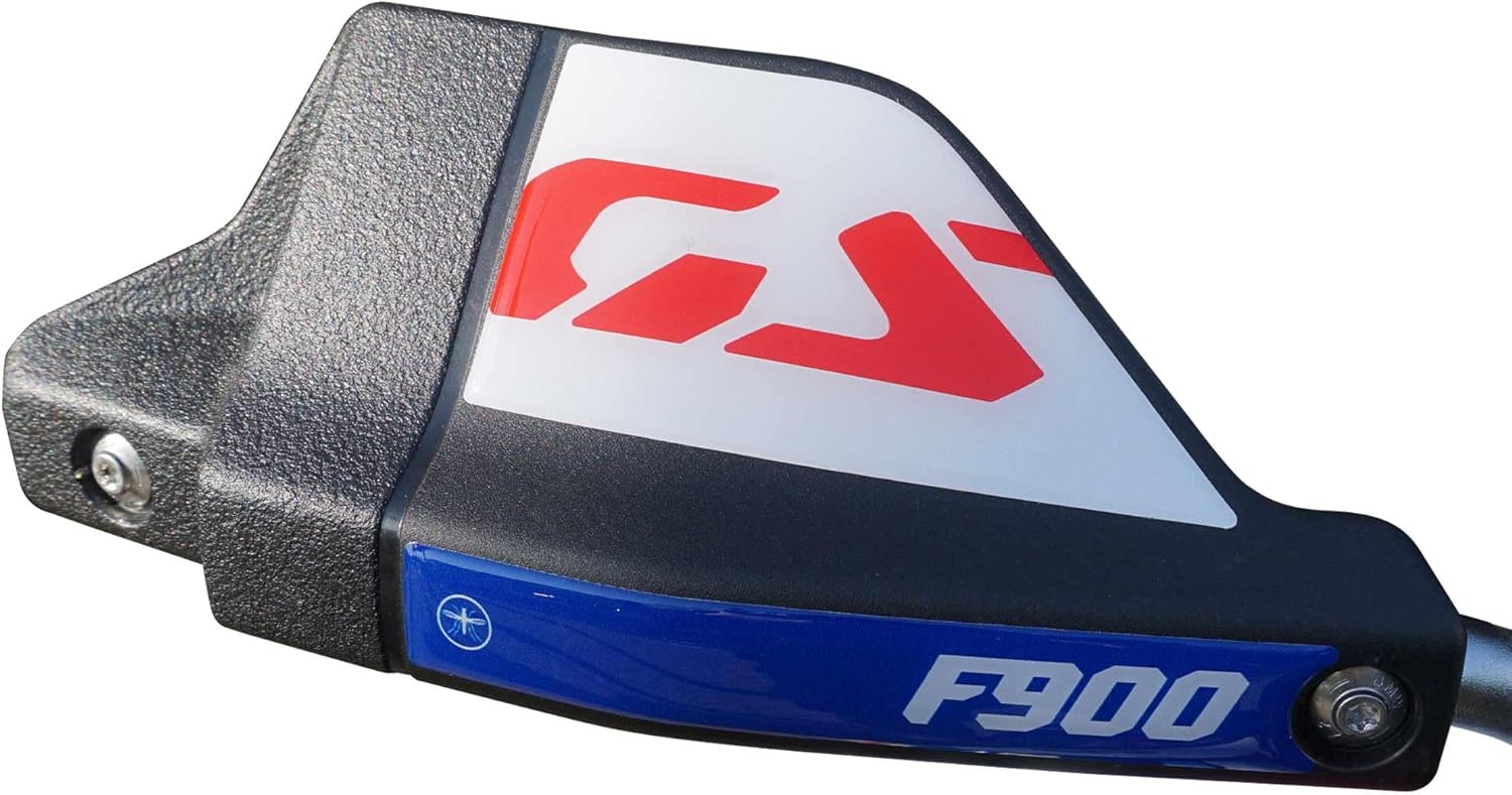 labelbike - 3D Stickers Motorcycle Handguards Protection and Decoration in Resin Compatible with BMW F900 GS 2024