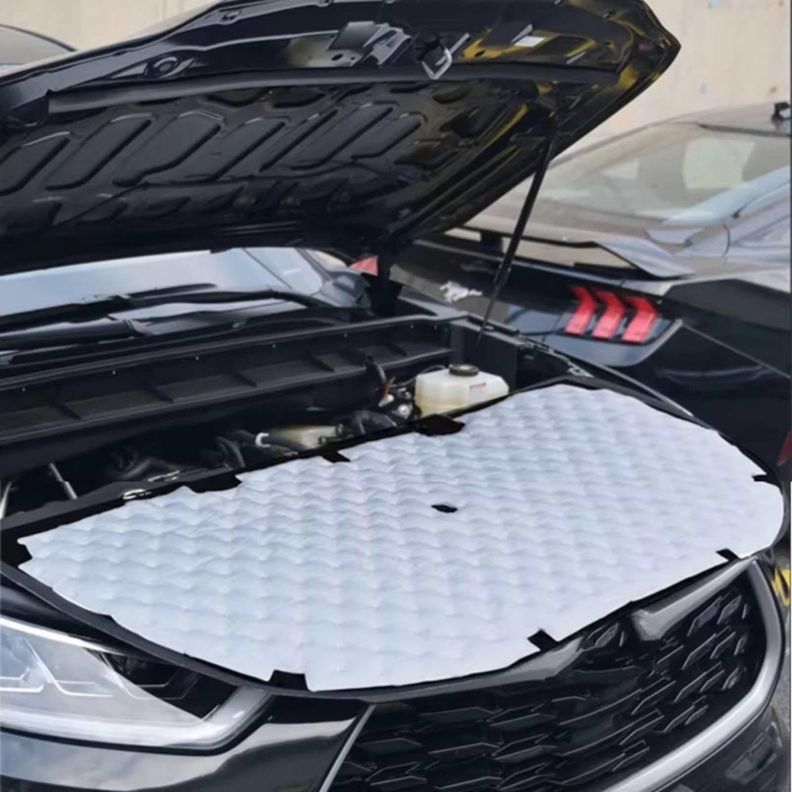 Dämmung Haube Vordere Haube Motor Schalldämmung Pad Baumwolle Abdeckung Thermische Wärme Matte Kompatibel Mit Toyota Für Highlander Für XU70 2020-2025