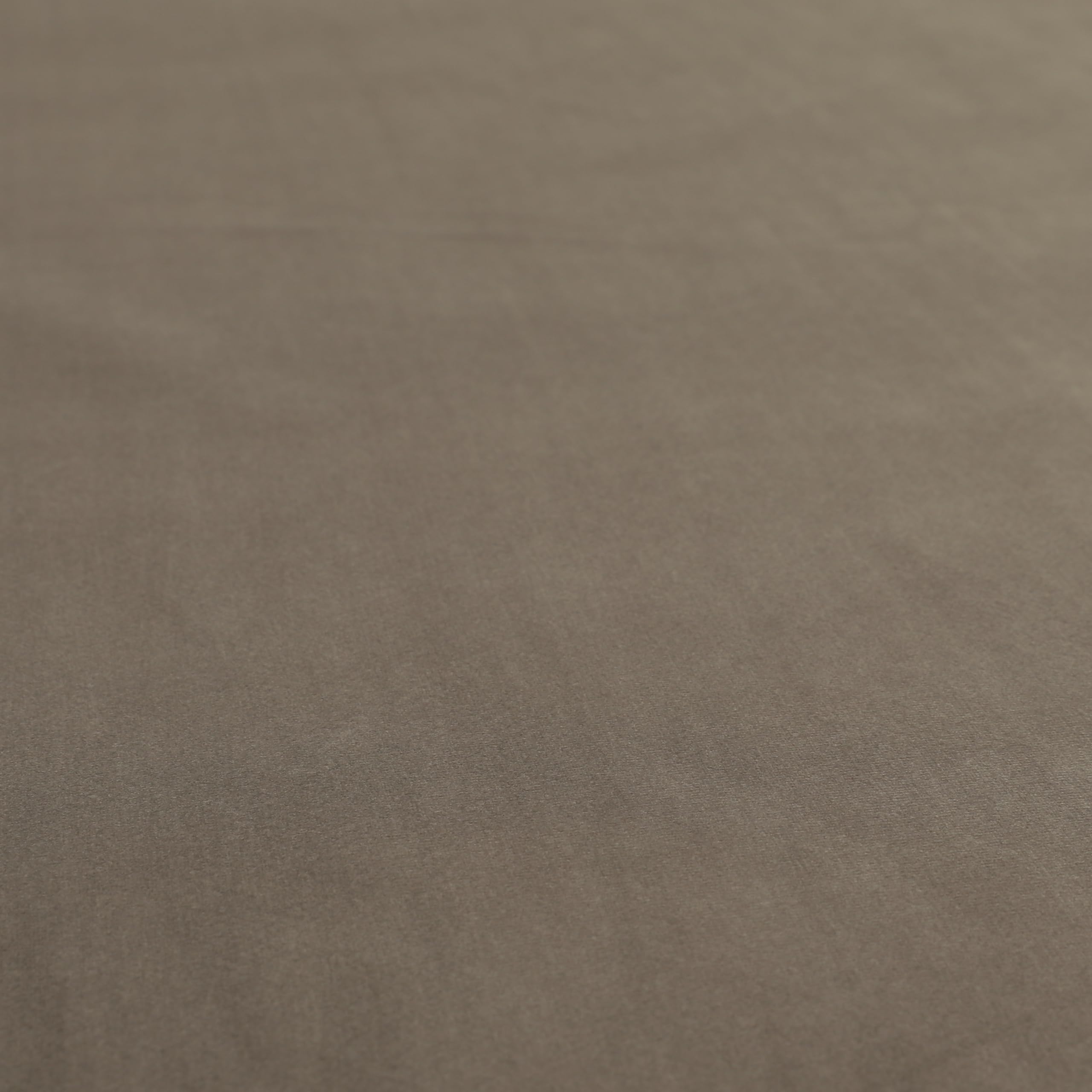 Redbrick Mill Fabrics Flame Retardant Soft Plush Plain Glossy Velvet Modern Upholstery Curtain Furnishing Fabrics, Light Brown Mink (Per Metre)