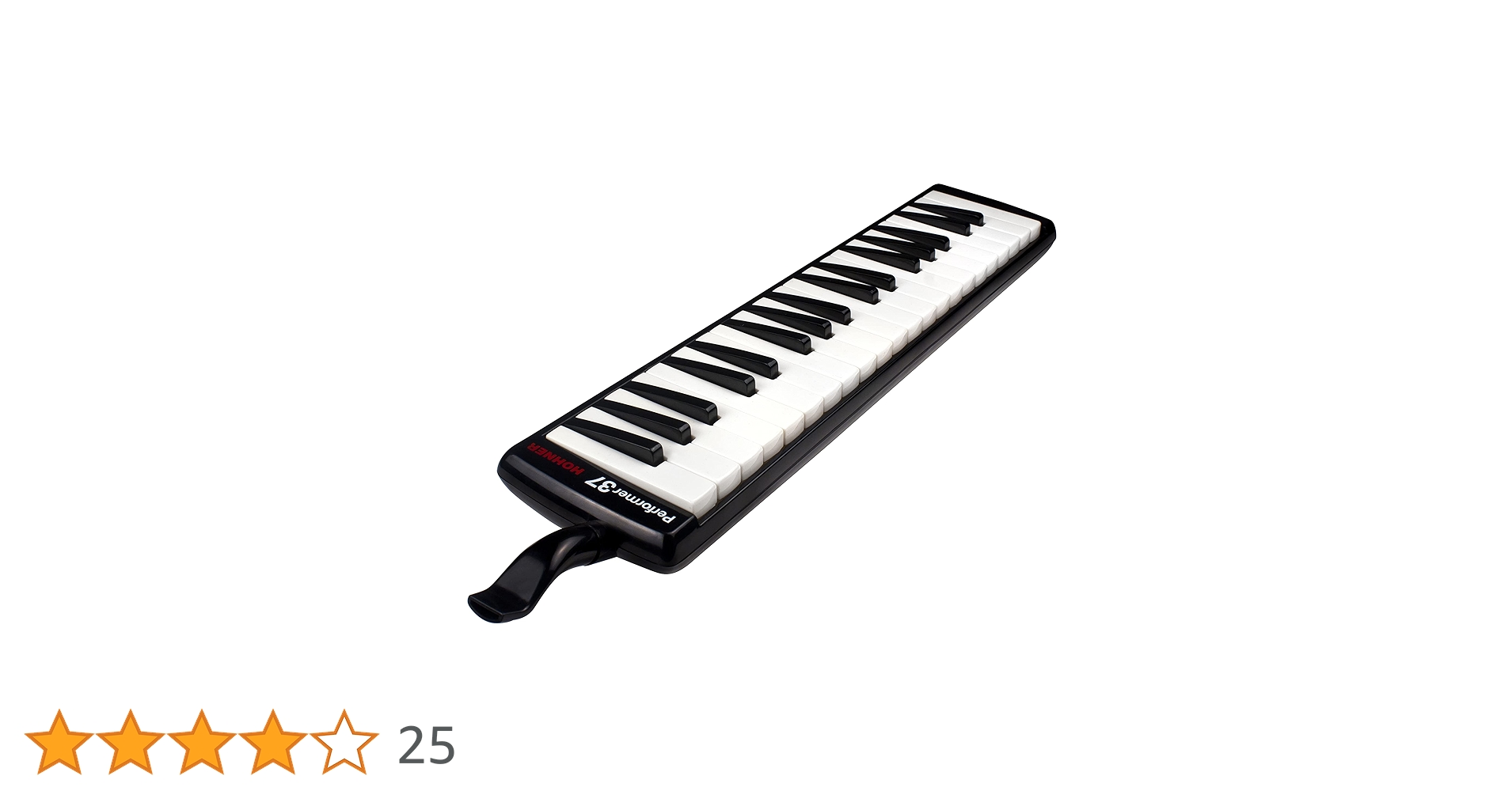 新品　スタイリッシュなブラック鍵盤のバッグ付きホーナー鍵盤ハーモニカ　　　37鍵 HOHNER ホーナー スーパーフォース37 メロディカ 37鍵 鍵盤