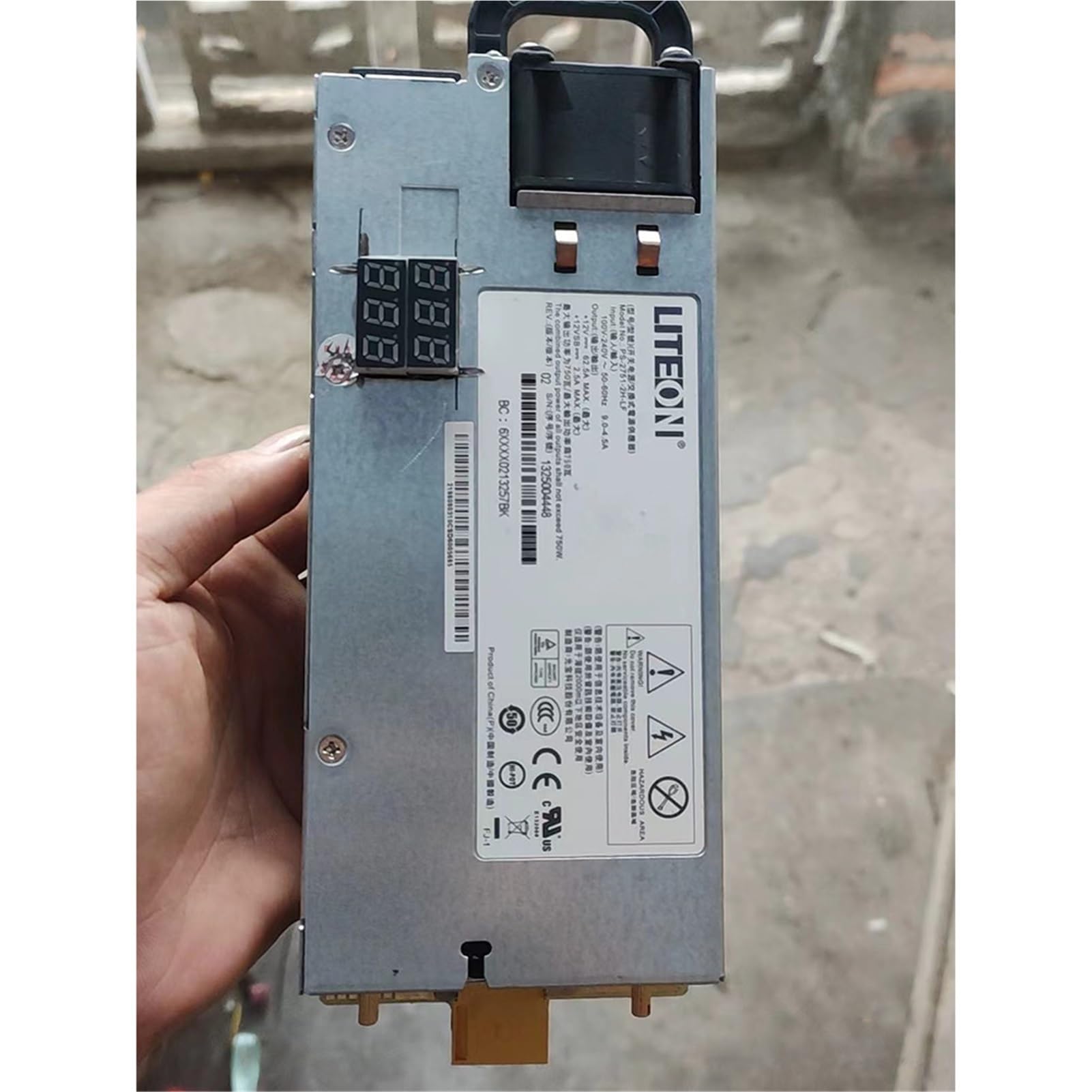 sujeniir Modified 750W Battery Charger 0-15V 0-60A Adjustable Current Voltage Power Supply(220V UK)