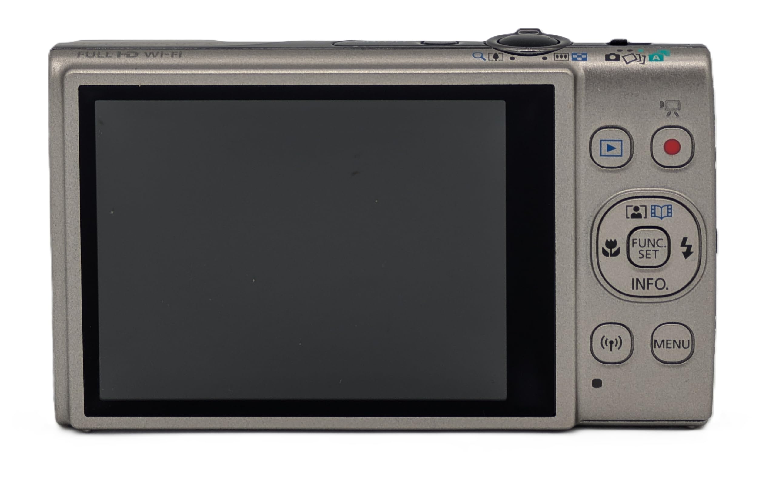 Canon IXUS 285 HS, Fotocamera Digitale Compatta 20.2 MP Con Zoom 12x E Full HD, Argento - 4