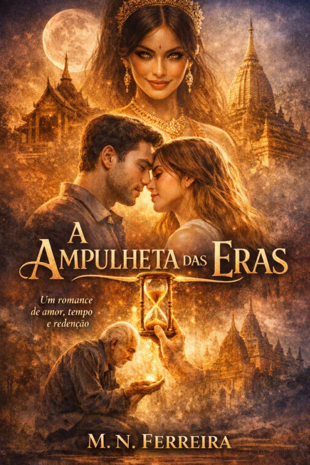 A Ampulheta das Eras: Um romance de amor, tempo e redenção