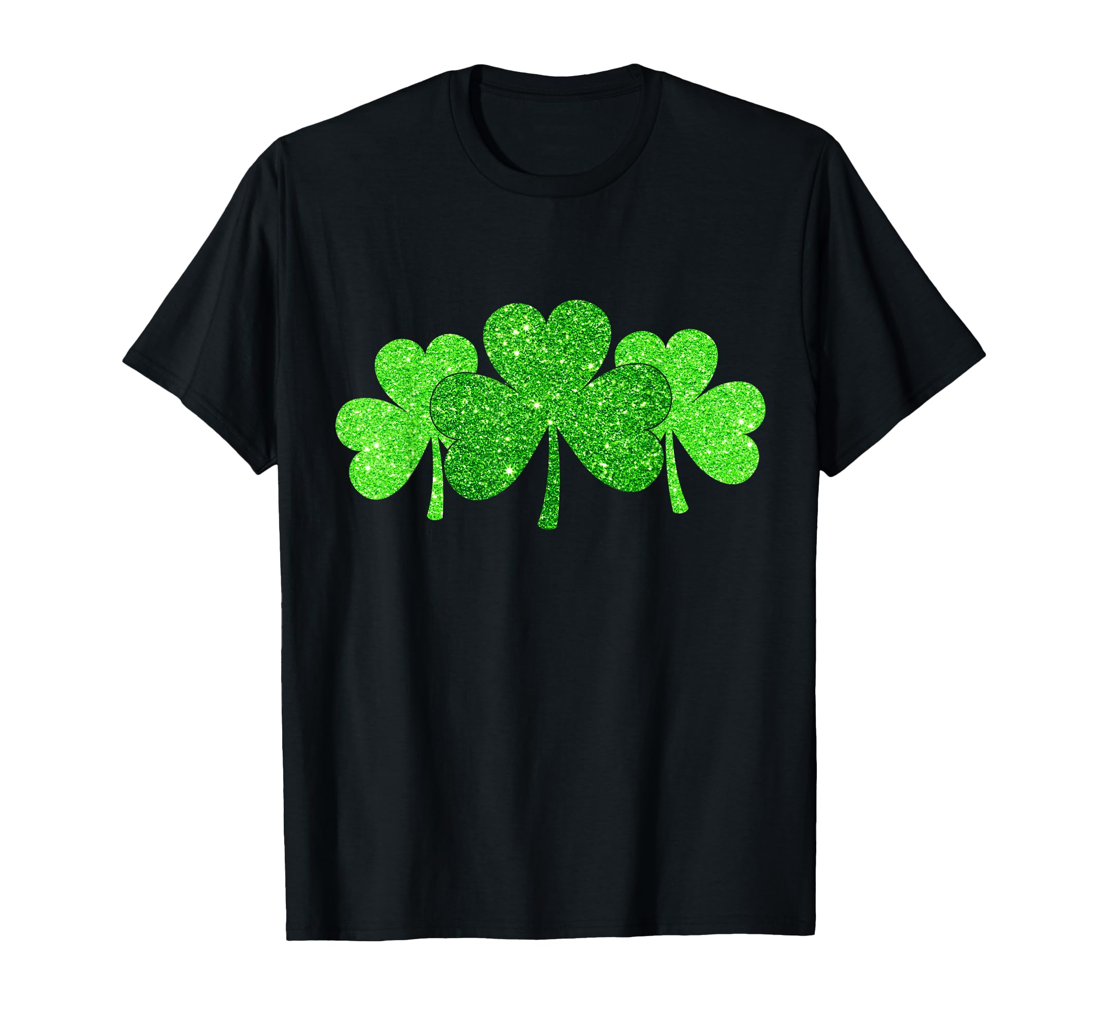 Irish Shamrock Green Clover St Patrick's Day Girls Women T-Shirt
