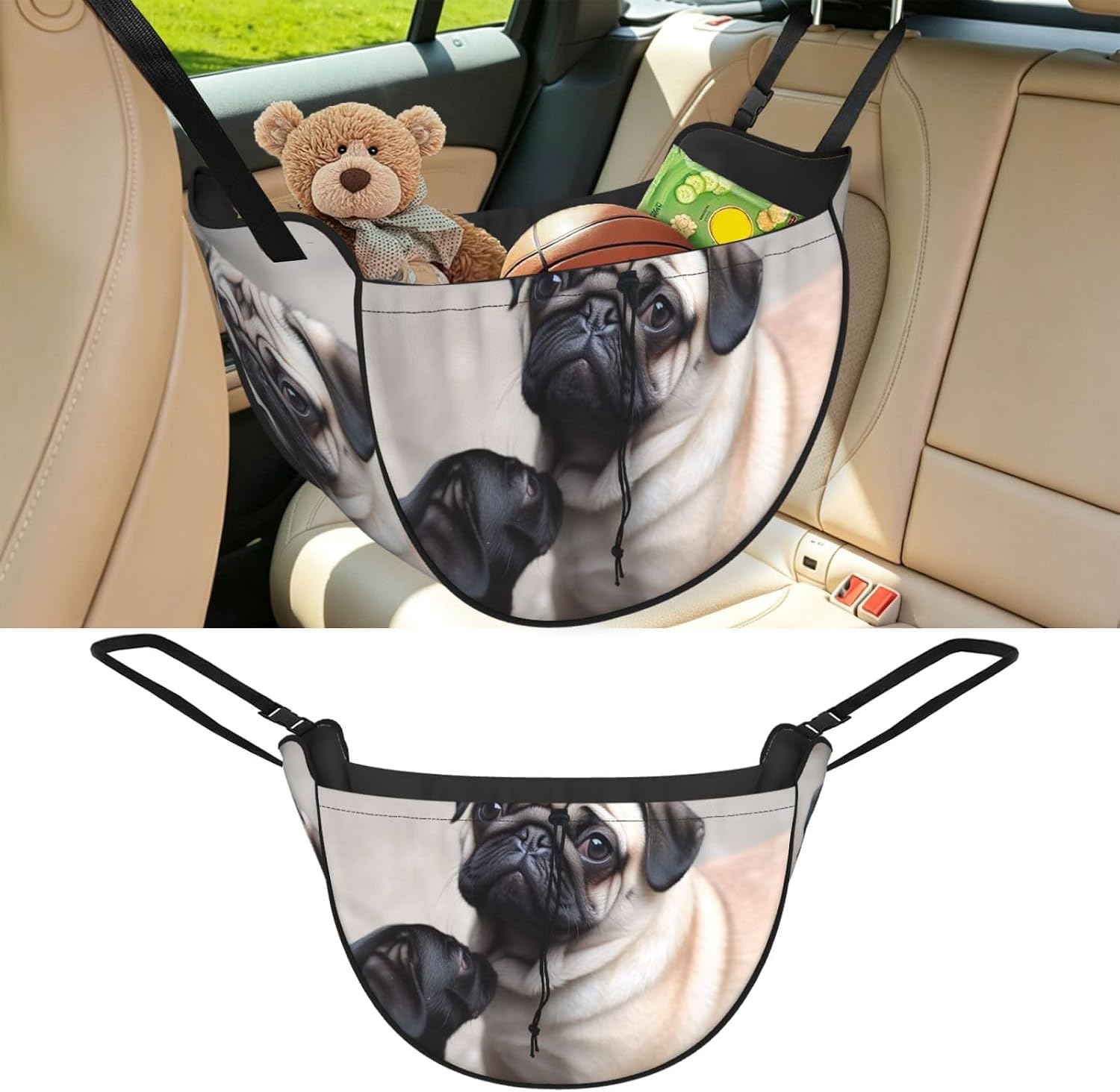 Car Seat Organizer Waterproof Backseat Storage Bag Multiple Car Organizer