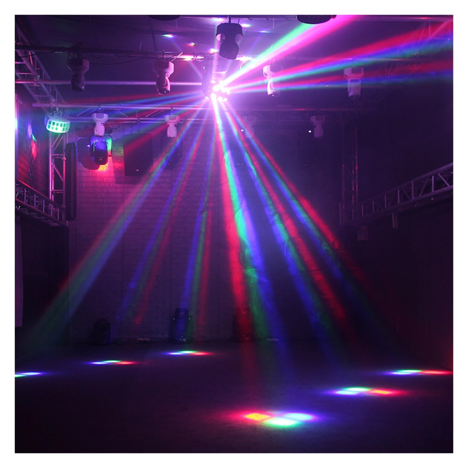Led 18 wiązka światła RGBW LED bezstopniowy kąt obrotu reflektor z ruchomą głowicą DJ Disco Bar sala balowa impreza sceniczna efekt świetlny Na imprezy i do klubów