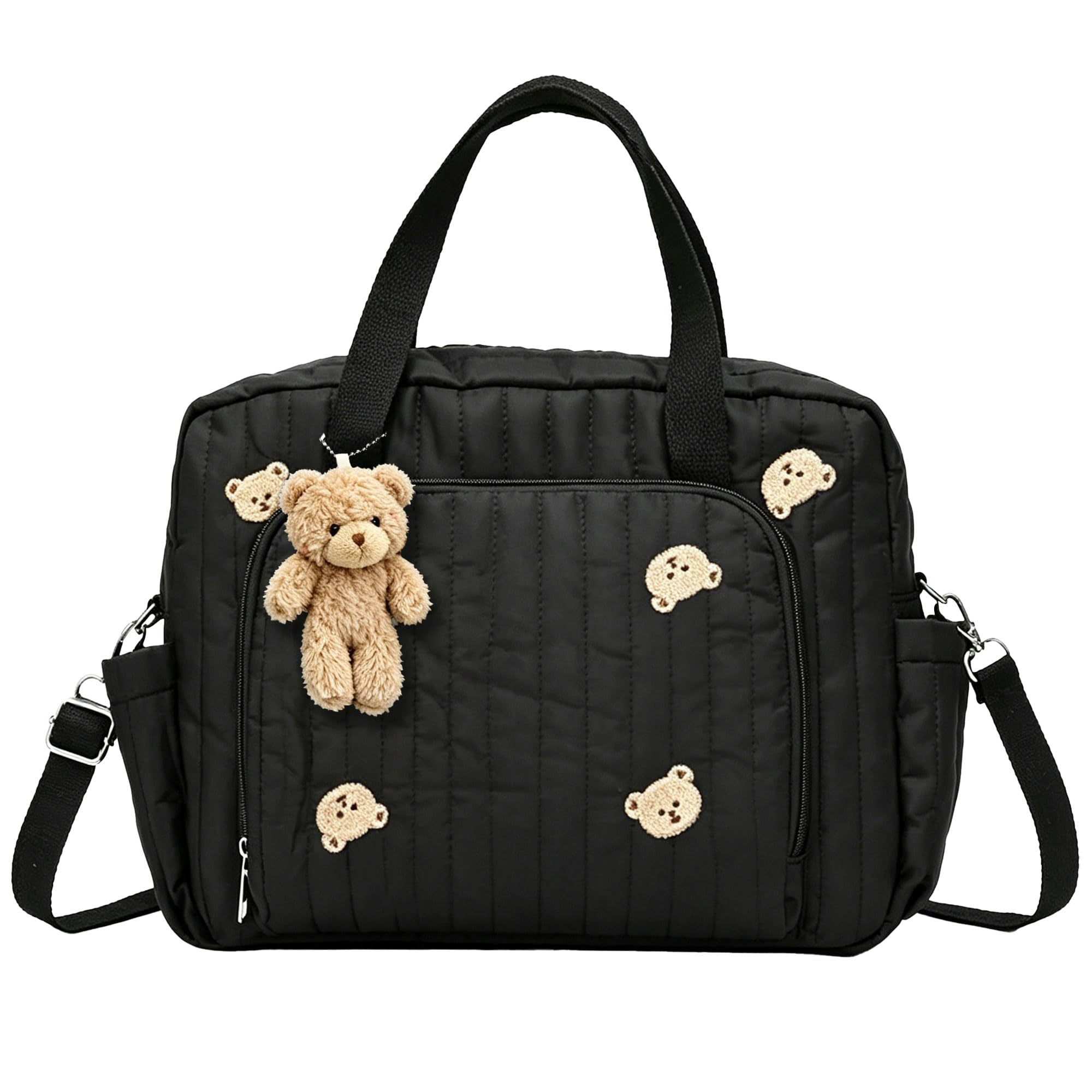 Small Nappy Changing Bag for Prams Insulated Pocket Mommy Diaper Tote