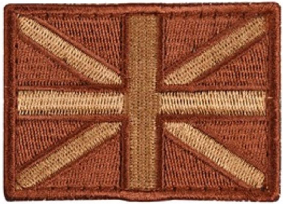 Union Jack Patch (fabric, Desert)