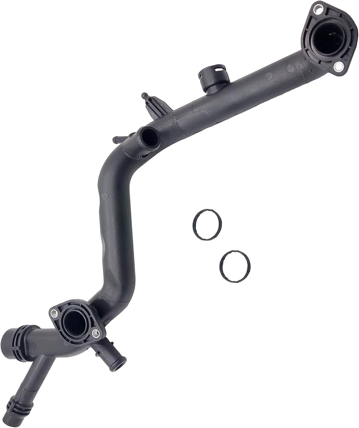 Cylinder Head Coolant Pipe for 2006-2008 Audi A4 Quattro 2006-2011 A6 Avant Cabriolet 3.2L 06E-121-045-R 06E-121-045-E