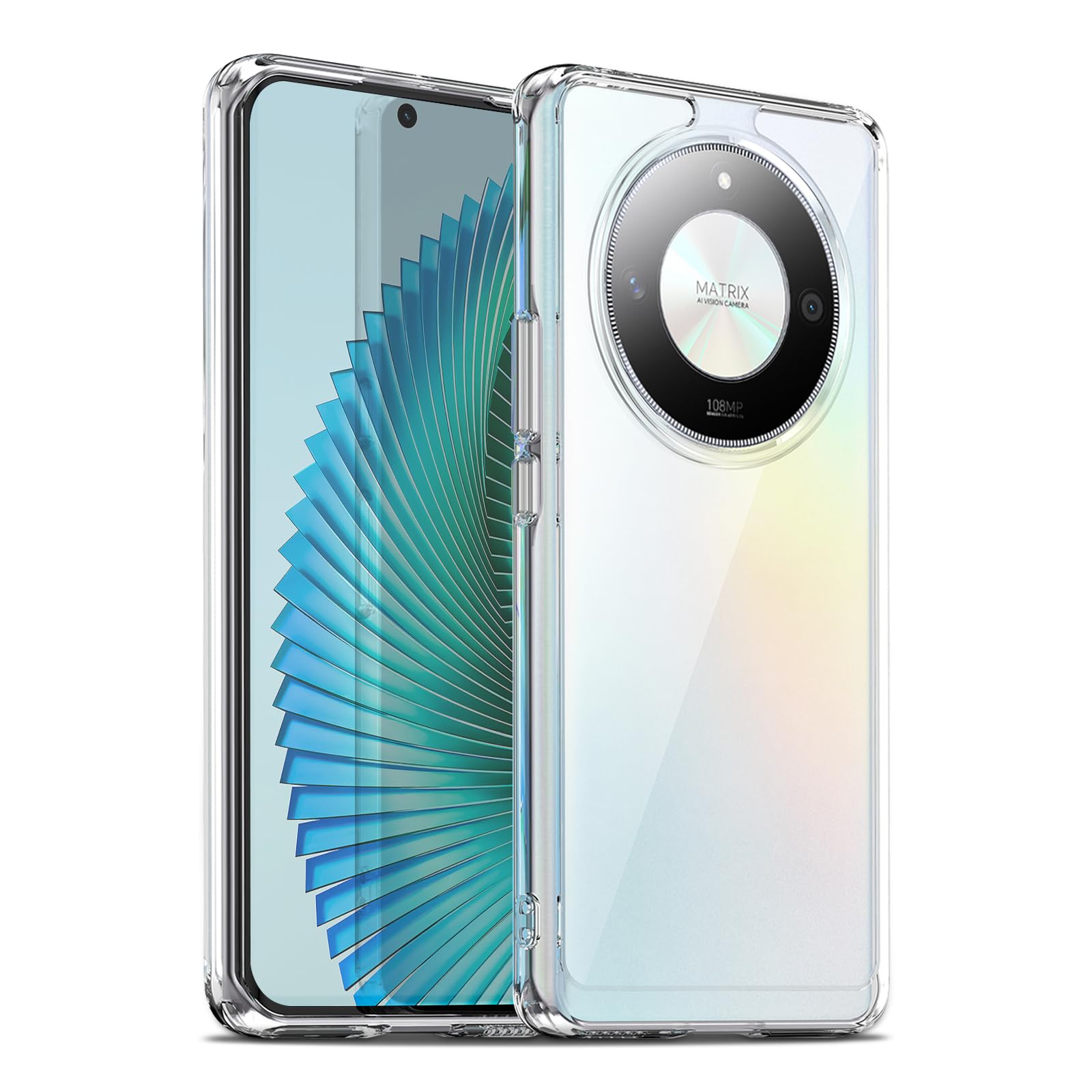Handyhülle Honor X9B / Magic6 Lite - Transparente TPU Schutzhülle Rundumschutz