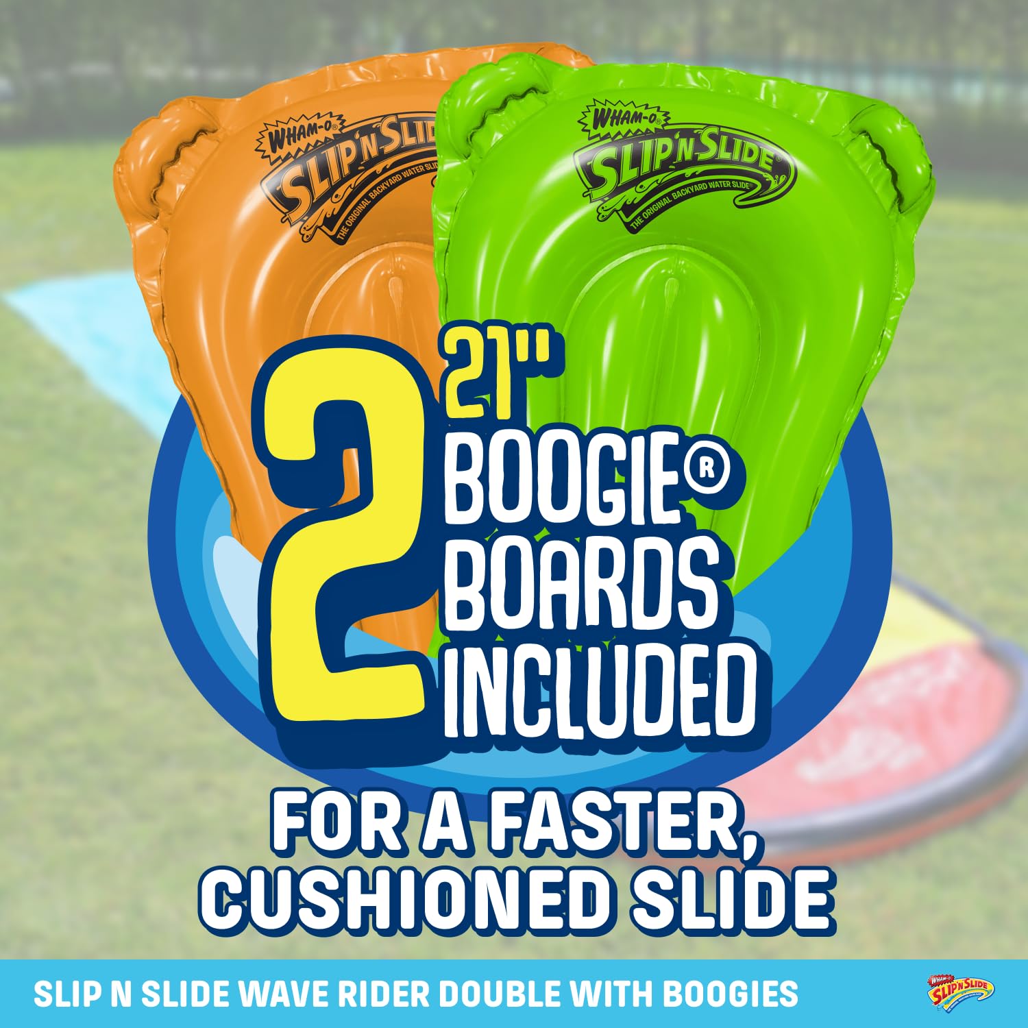 Amazon.com: Wham-o Slip N Slide Wave Rider Double with 2 Slide