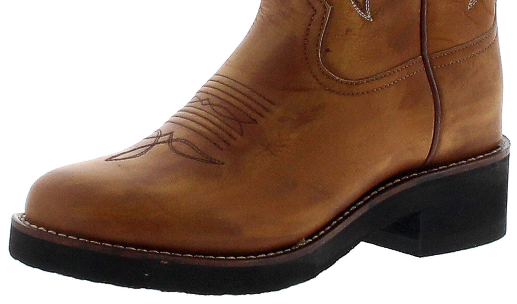 Sendra Boots Damen Cowboystiefel 11615 Siena Westernreitstiefel Lederstiefel Braun