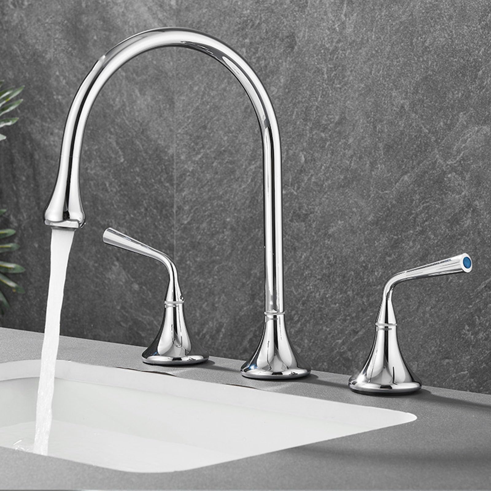 Robinet mitigeur de salle de bain idéal pour vasque familiale moderne