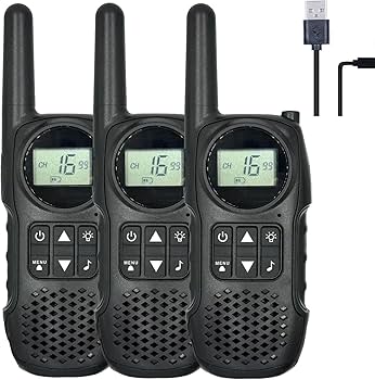 Amazon | 特定小電力トランシーバー 3台セット wesTayin T88 充電式