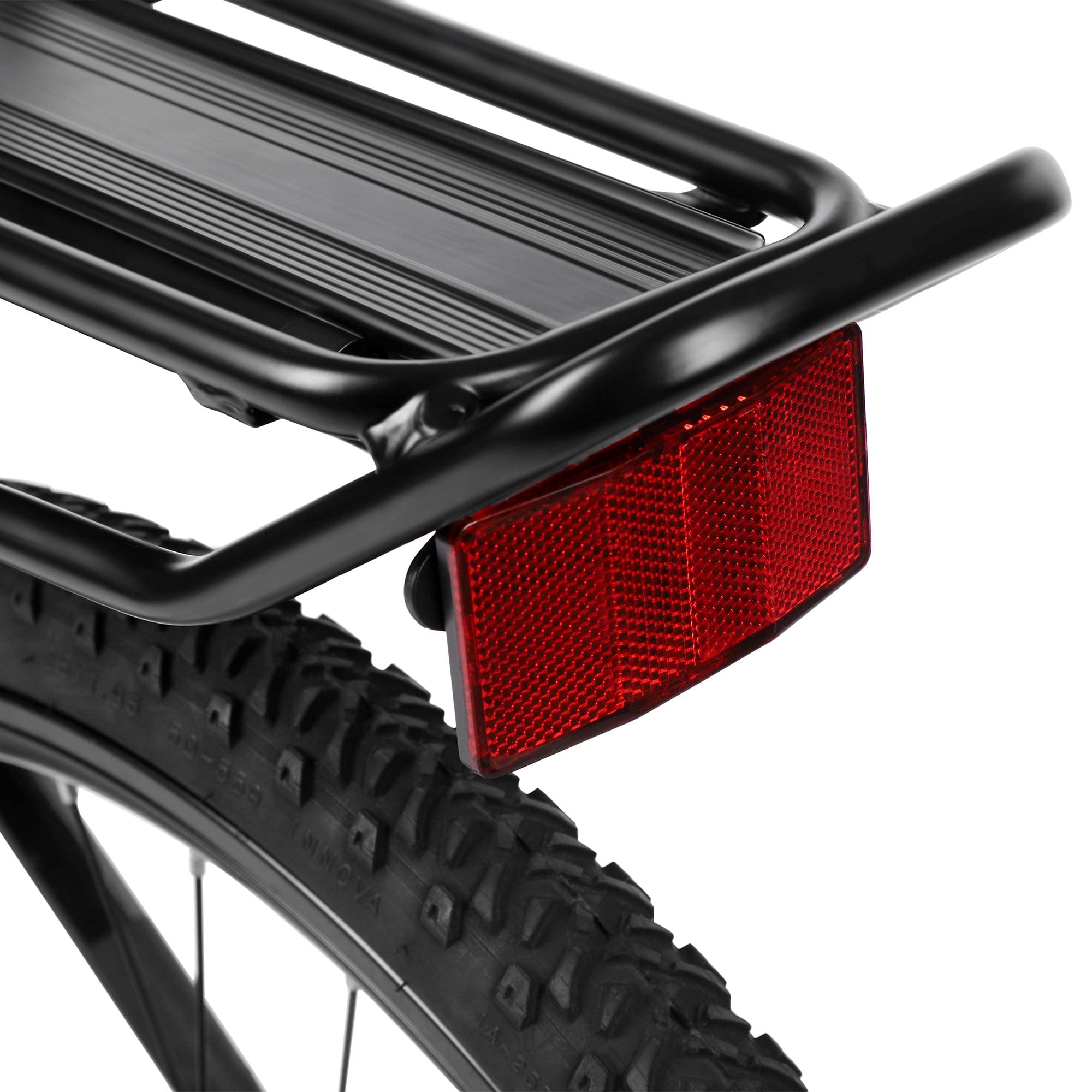 Two Types of Rear Bike Rack Reflector