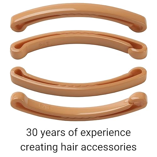 Miniatura 3 de Pinzas grandes de plástico para peinar, pinzas decorativas para medio recogido y cola de caballo, para niñas, mujeres con cabello muy fino y medio,