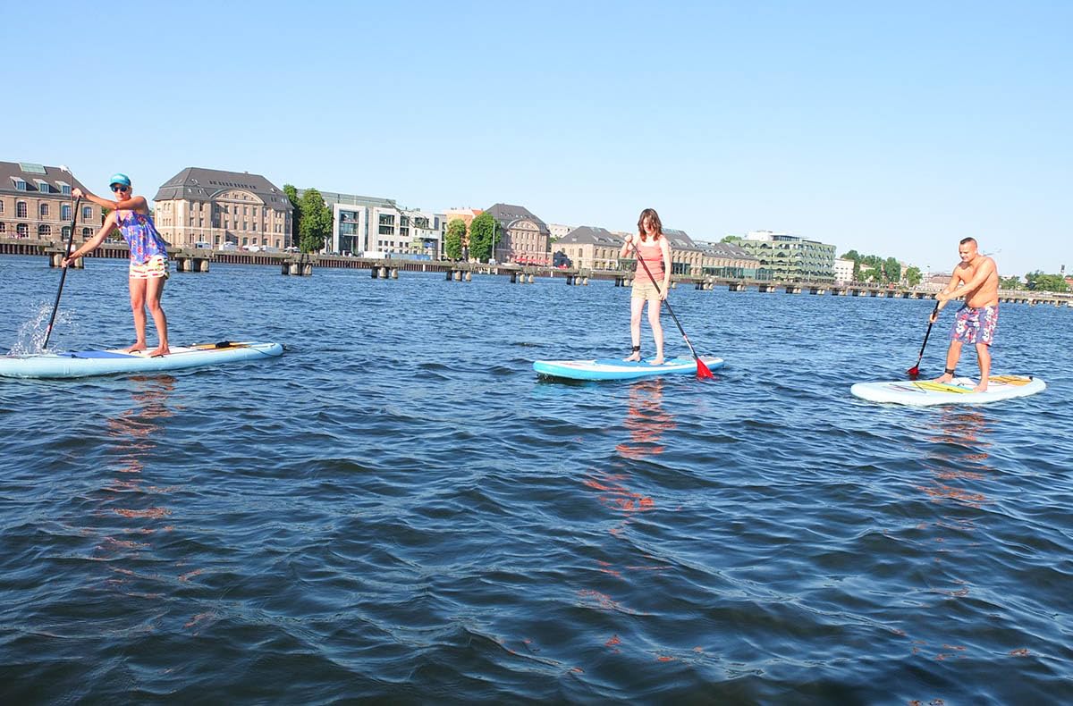 JOCHEN SCHWEIZER Geschenkgutschein: Stand up Paddling Einsteigerkurs Berlin