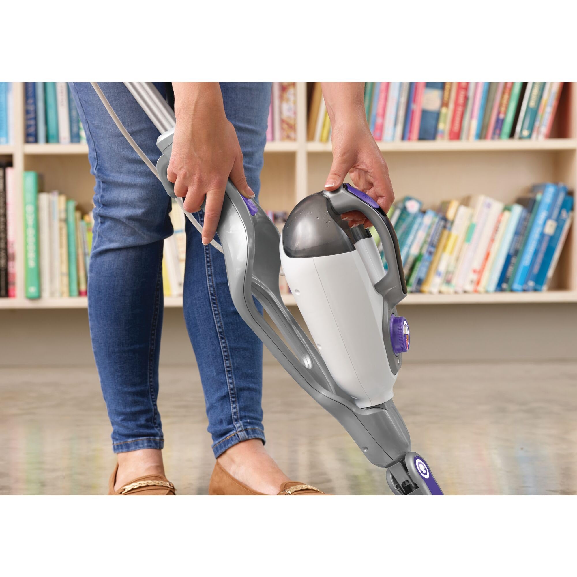 Black & decker - black & decker bhsm1615dsm pulitore a vapore 0,5 l 1600 w porpora, bianco - 1035768