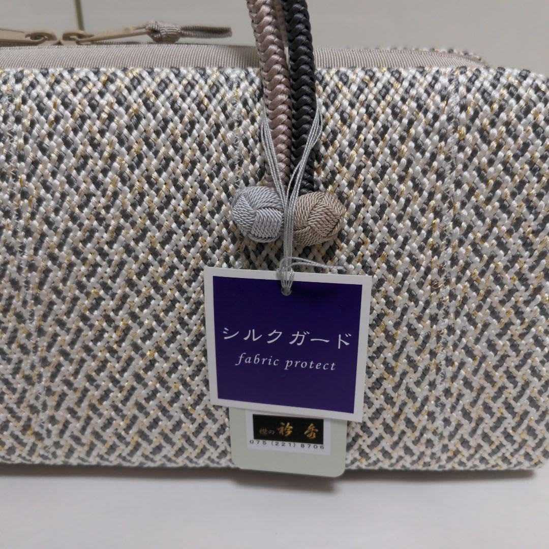 Amazon | [衿秀] 公式 バッグ 和装 着物 ばっぐ bag 利休 横長タイプ