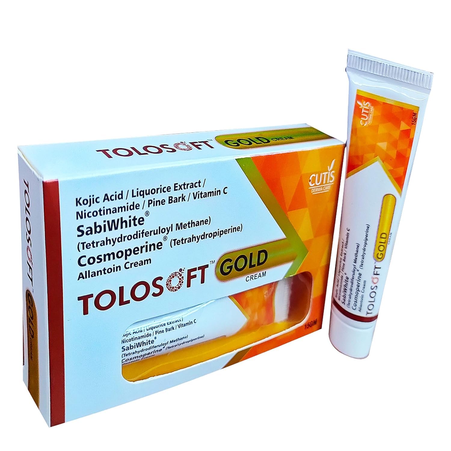 Cutis Tolosoft gold Anti-Aging Body Lotion, Non-Greasy Formula, Paraben-Free, Dermatologically Tested, With Fruit AHA Complex and Charcoal for Deep Cleansing (15 gm) (15 gm)-image-5