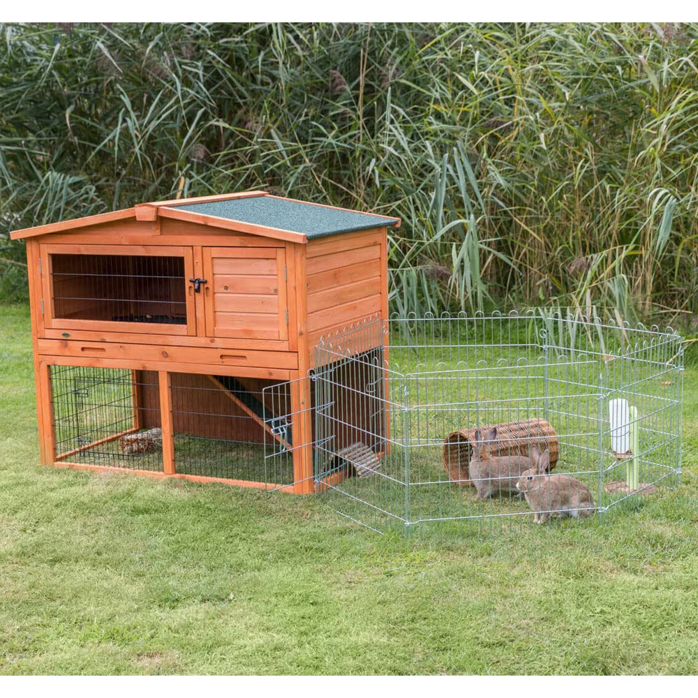 TRIXIE Natura Outdoor Run galvanizzato, 63 x 60 cm