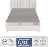 Greaton, 0.75-Inch Horizontal Wooden Bunkie BoardBed Slats, 72 x 39, Grey