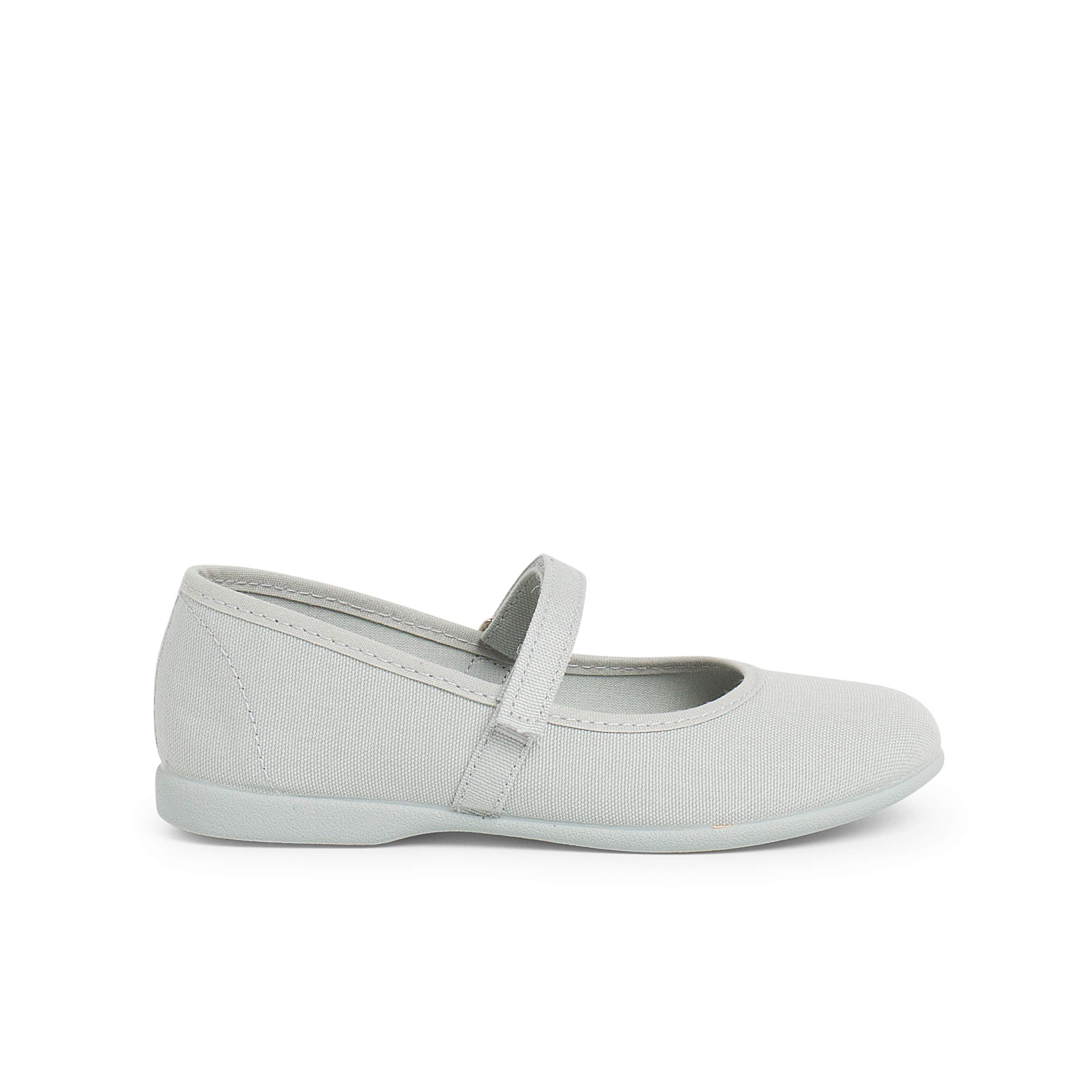 Pisamonas Merceditas Niña Tela Cinta Adherente Fina Talla 37 Color Gris